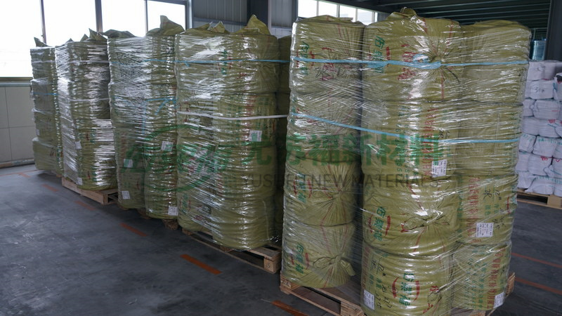 阻燃并股繩成品待發(fā)